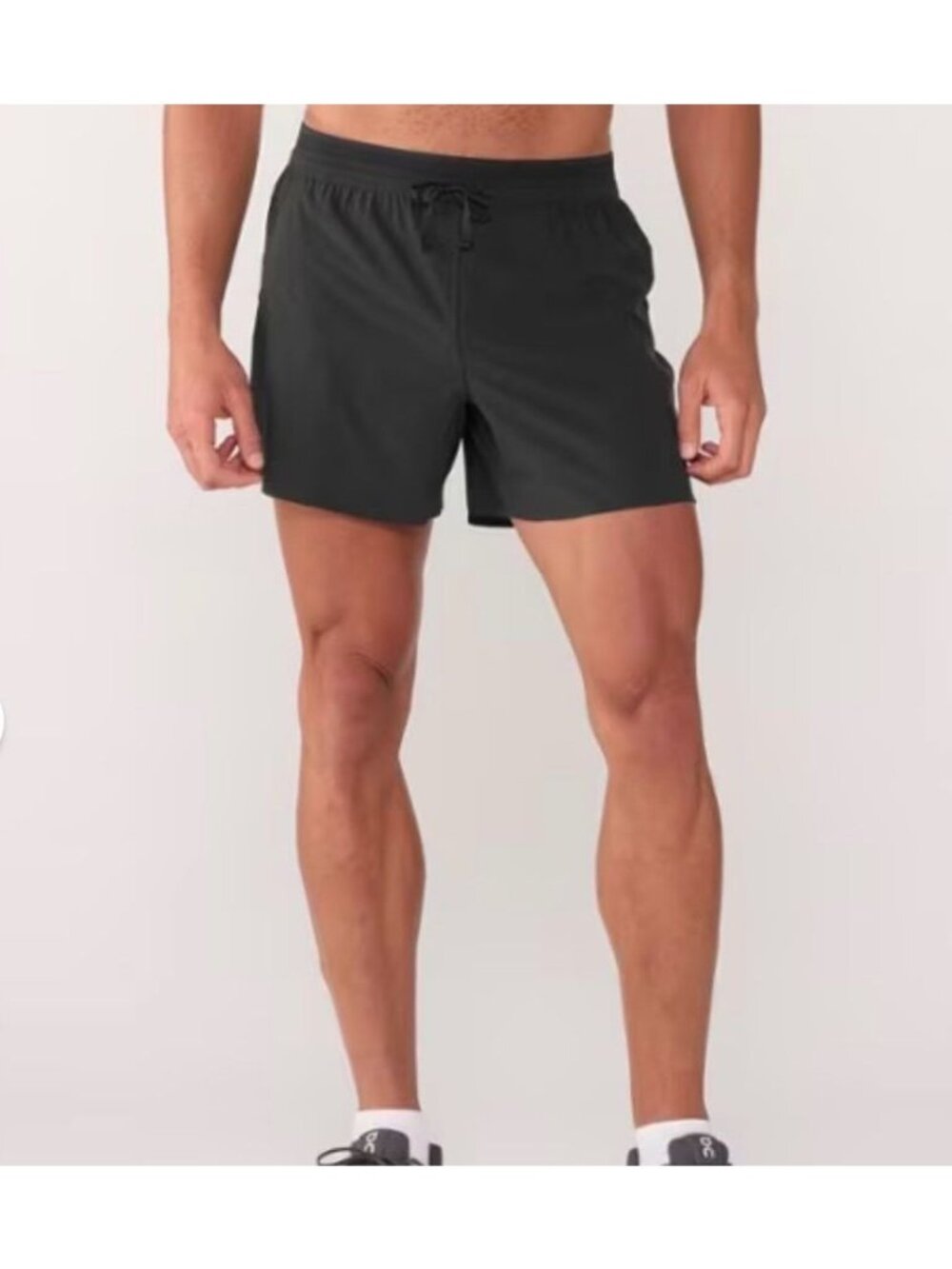 Janji AFO Middle 5" Running Shorts Black Men's Size XL A171